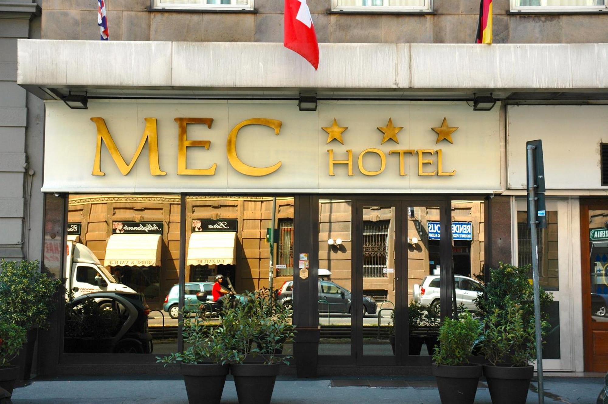 Hotel Mec Милан Экстерьер фото
